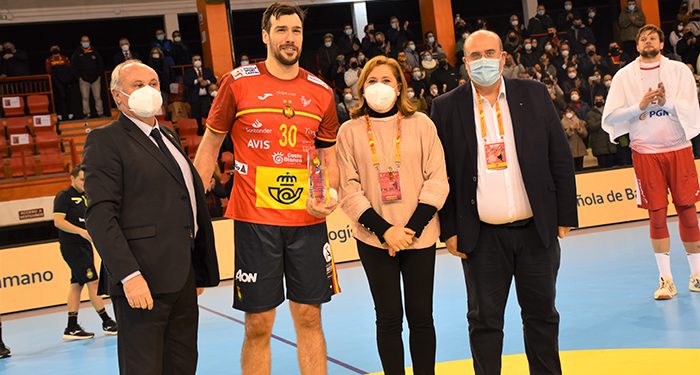 El Gobierno regional felicita a la selección española masculina de balonmano tras alzarse con el Torneo Internacional de España (TIE) 2022