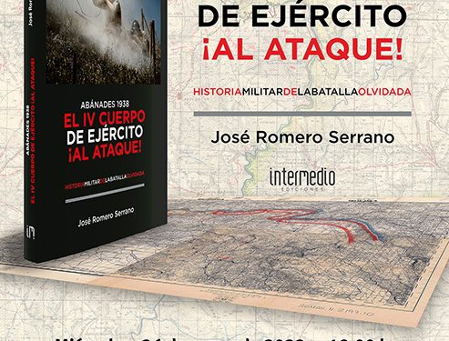 El miércoles 26 se presenta en el San José un libro sobre la batalla de Abánades (1938)