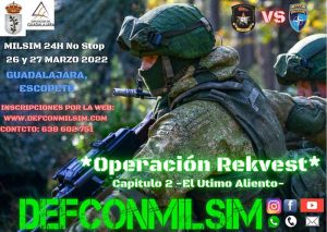 Escopete acoge el segundo capítulo de DefconMilsim de simulación militar