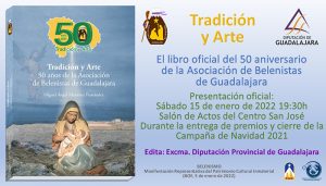 Este sábado se presenta el libro Tradición y Arte. 50 años de la Asociación de Belenistas de Guadalajara