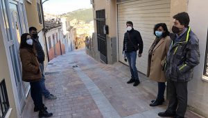 Finalizan las obras de acondicionamiento de la calle Trashumancia en el barrio de Tiradores Altos