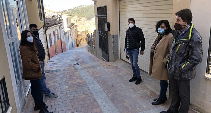 Finalizan las obras de acondicionamiento de la calle Trashumancia en el barrio de Tiradores Altos