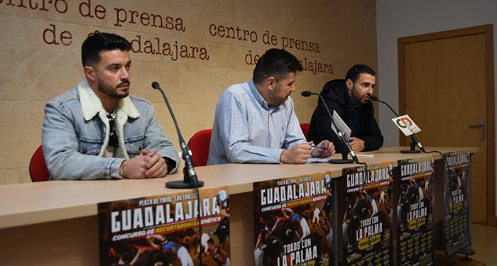 Guadalajara acogerá un concurso de recortadores a beneficio de “La Palma” el 6 de marzo en “Las Cruces”
