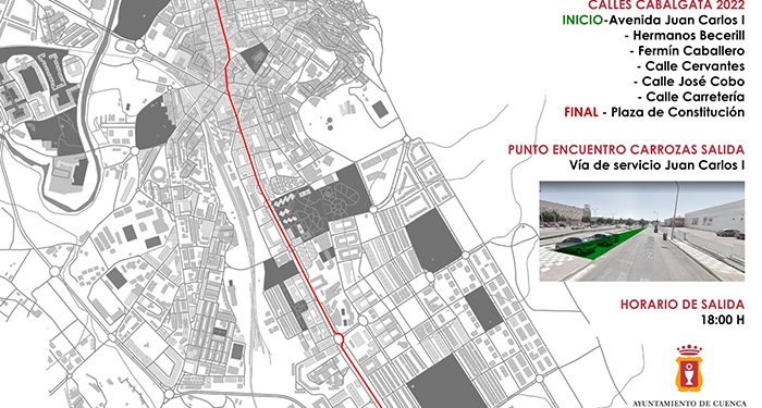 La Cabalgata de los Reyes Magos de Cuenca implicará restricciones de tráfico este miércoles