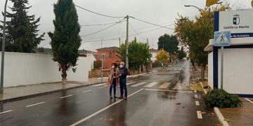La Diputación de Cuenca invierte 58.000 euros en mejorar la CUV-5044 que atraviesa la localidad de La Pesquera