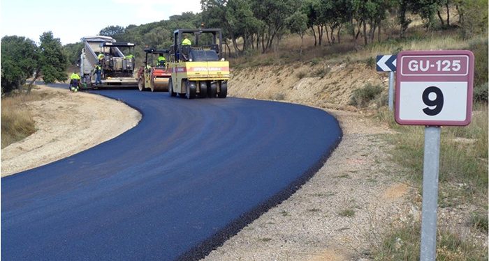 La Diputación de Guadalajara culmina inversiones de 900.000 euros en mejoras de siete carreteras de la zona de Sigüenza