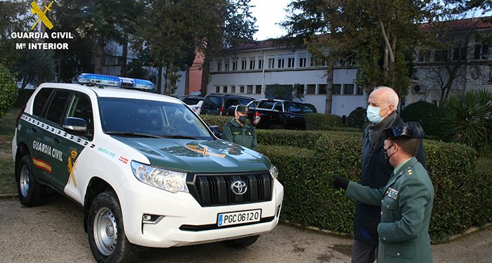 La Guardia Civil de Cuenca renueva su flota con la adquisición de ocho nuevos vehículos