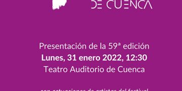 La Semana de Música Religiosa de Cuenca 2022 se presentará el día 31 de enero a las 12:30 en el Teatro Auditorio