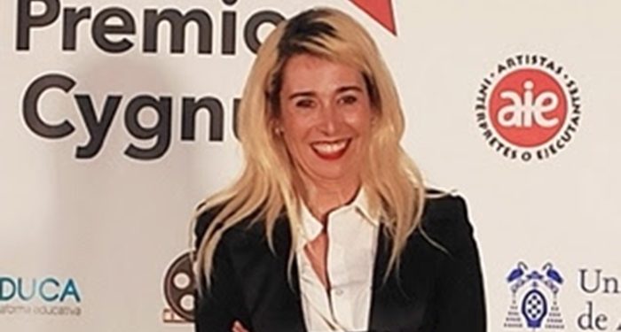 La yunquerana Mª Luisa Gutiérrez recibe el Premio Cygnus de Cine Solidario y de Valores