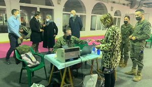 Las instituciones provinciales destacan “el buen ritmo” de la vacunación en el recinto ferial ´La Hípica´