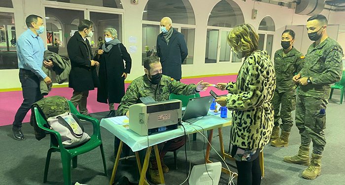 Las instituciones provinciales destacan “el buen ritmo” de la vacunación en el recinto ferial ´La Hípica´ 1 Las instituciones provinciales destacan “el buen ritmo” de la vacunación en el recinto ferial ´La Hípica´