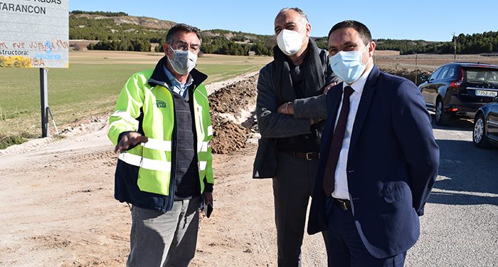 Las obras del carril peatonal entre Tarancón y la ermita de la Virgen de Riánsares superan el 60 por ciento de ejecución