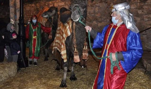 Así ha sido la Navidad en Brihuega 1 llegada a belem