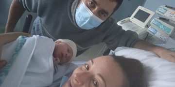 Marina Encarnacao Fernández es la primera conquense que ha nacido en el Hospital Virgen de la Luz