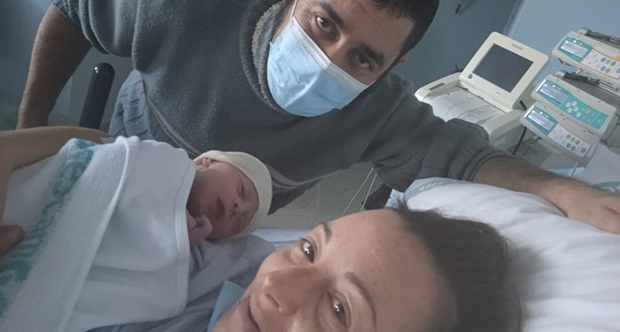 Marina Encarnacao Fernández es la primera conquense que ha nacido en el Hospital Virgen de la Luz