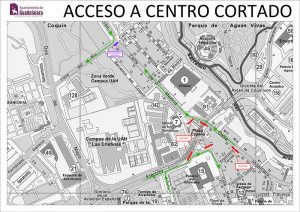 Corte de tráfico en el entorno de la Plaza de España de Guadalajara desde el próximo lunes