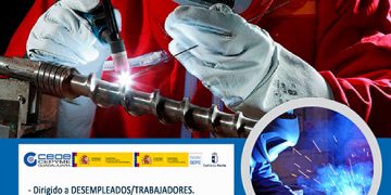 Últimas plazas para el curso de soldadura con electrodo revestido y tig de CEOE-Cepyme Guadalajara