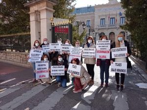 El personal de la residencia Sagrado Corazón de Jesús exige a la diputación de Cuenca que ponga fin a sus agravios