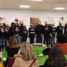Acrílicos de «Jante» y música gospel en la Biblioteca para la tarde de San Valentín en Cabanillas