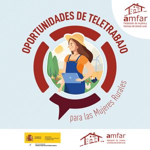 AMFAR celebra la gran respuesta de las mujeres rurales a su programa de Teletrabajo