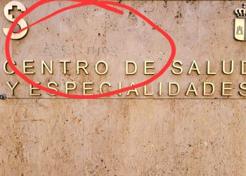 Aparecen pintadas en el centro de salud de Molina de Aragón contra sus trabajadores y trabajadoras
