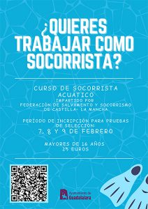 El Ayuntamiento de Guadalajara ofrece un curso de socorrismo dirigido a jóvenes, impartido por la Federación regional de Salvamento y Socorrismo