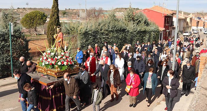 Cabanillas vive una radiante mañana de San Blas