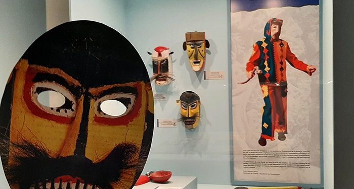 El Museo provincial promociona las Botargas de Guadalajara con la entrega de una careta para las niñas y niños que lo visiten 1 Careta Botarga