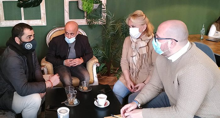 Castillo respalda a los autónomos y comerciantes contra la creciente inseguridad en Azuqueca