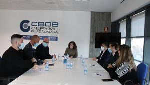 CEOE-Cepyme Guadalajara y el Grupo Popular Provincial mantienen un encuentro de trabajo