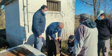 Comienza la obra de renovación de la tubería principal de abastecimiento de agua de Huete