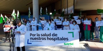 Enfermeras y fisioterapeutas protestan por la “extrema gravedad” de la salud de los hospitales de Castilla-La Mancha