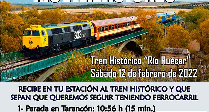 Cuenca Ahora anima a todos los conquenses a recibir el tren histórico