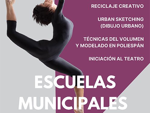 Cultura abre la convocatoria de cursos cortos de las Escuelas Municipales de La Cotilla