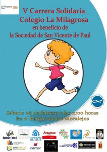 El colegio La Milagrosa de Cuenca apuesta por la solidaridad y el cuidado corriendo en familia