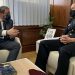 El delegado de la Junta recibe al nuevo jefe del Grupo Especial de Operaciones (GEO) de la Policía Nacional