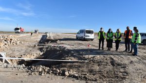 El Gobierno regional está invirtiendo alrededor de tres millones de euros en la CM-2026 entre Barajas de Melo y Leganiel cuyas obras finalizarán a lo largo de 2022