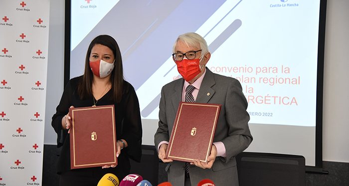 El Gobierno regional renueva con Cruz Roja el convenio de colaboración para la ejecución del Plan contra la Pobreza Energética en 2022