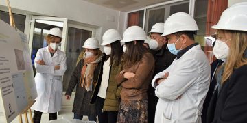 El Gobierno regional supervisa las obras de reforma de la residencia de atención a personas mayores ‘Las Hoces’ de Cuenca