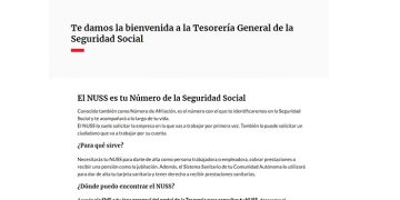 El portal telemático de la Seguridad Social incorpora la posibilidad de obtener el número de afiliación