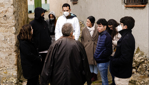 Emprendedores participantes en un programa de la Embajada de EEUU y Talento para el Futuro desembarcan en el Alto Tajo