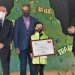 Entregado a Noa Muñoz Morales, del colegio de Santa Ana, el premio de la X edición del Concurso de Dibujo Escolar sobre el 1-1-2
