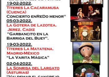 Este 5 de febrero llega al Centro Cultural Aguirre la nueva temporada de los Sábados de Títeres