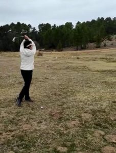 Esther del Valle Asensio hace historia en el golf conquense