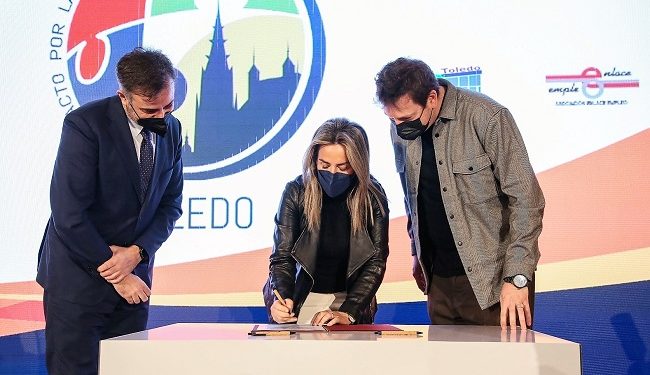 Eurocaja Rural asiste a la firma del Pacto de Toledo por la Inclusión 1 Eurocaja Rural asiste a la firma del Pacto de Toledo por la Inclusión