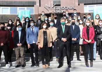 Eurocaja Rural da la bienvenida a 44 alumnos universitarios que comienzan sus prácticas en la Entidad