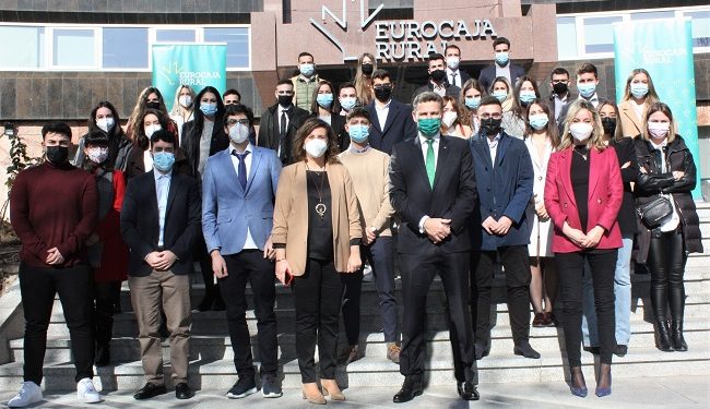 Eurocaja Rural da la bienvenida a 44 alumnos universitarios que comienzan sus prácticas en la Entidad