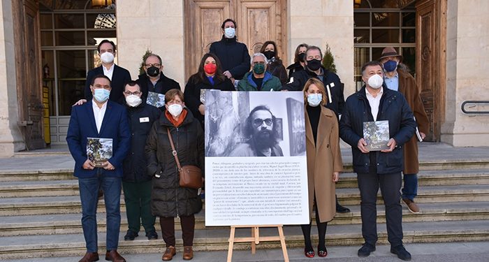 Junta, Diputación y Ayuntamiento de Cuenca junto con la RACAL rinden homenaje al artista Miguel Ángel Moset 1 Junta, Diputación y Ayuntamiento de Cuenca junto con la RACAL rinden homenaje al artista Miguel Ángel Moset
