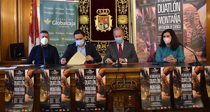 La Diputación de Cuenca y Fundación Globalcaja renuevan el convenio de colaboración para apoyar los Circuitos Deportivos