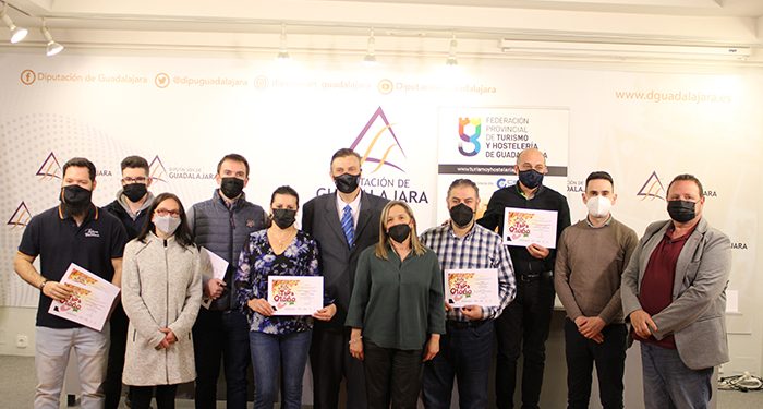 La Federación de Turismo y Hostelería de Guadalajara entrega los premios de la Ruta de la Tapa de Otoño de 2021
